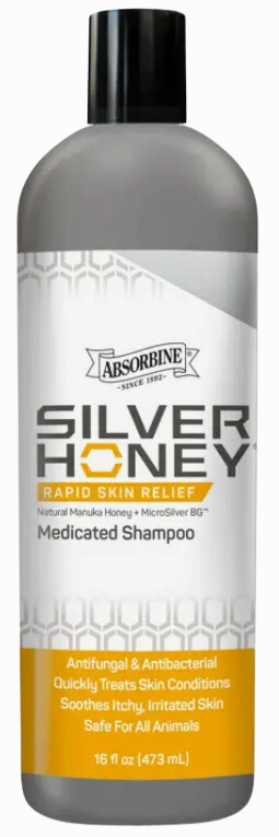 Absorbine Silver Honey Rapid Relief Medicated Shampoo 16oz