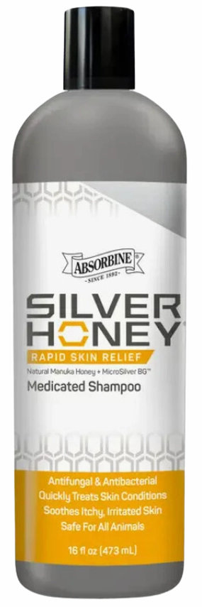 Absorbine Silver Honey Rapid Relief Medicated Shampoo 16oz