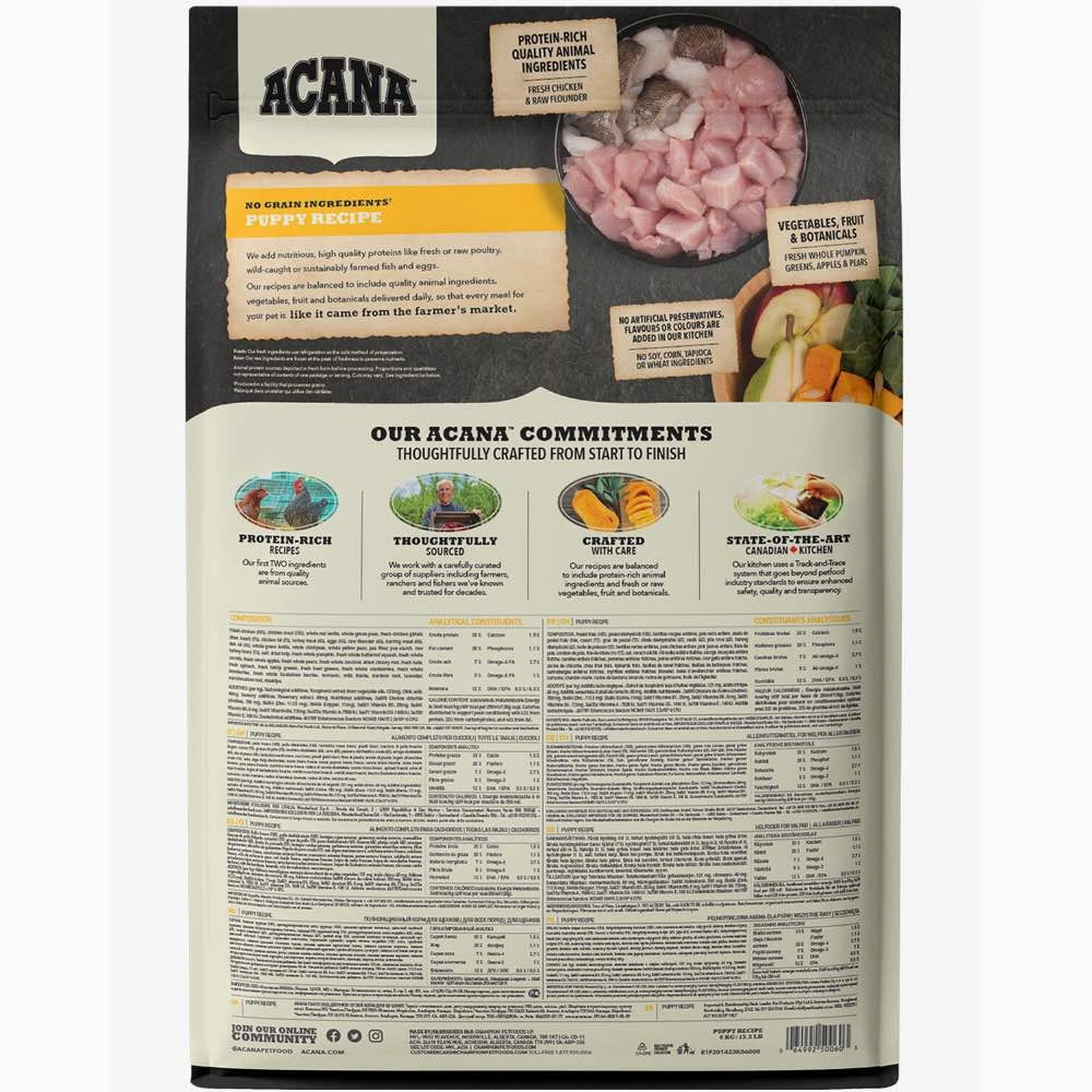 ACANA Heritage Puppy Grain-Free Dry Dog Food