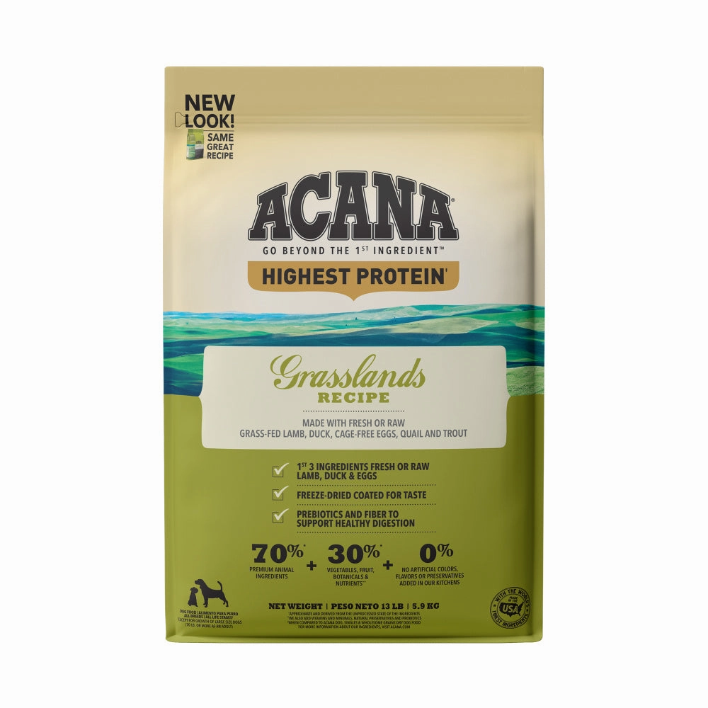 ACANA Regionals Grasslands Formula Grain Free Dry Dog Food