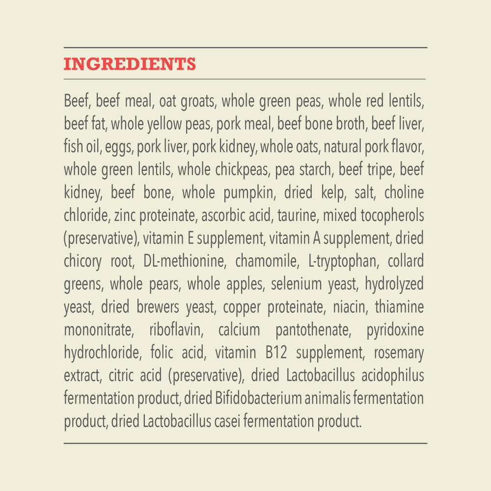 ACANA Rescue Care For Adopted Dogs Premium Dry Food Red Meat, Liver & Whole Oats Recipe