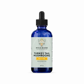 Adored Beast Apothecary Myco-Biome Medicinal Mushrooms - Turkey Tail Mushrooms | Liquid Triple Extract 125ml