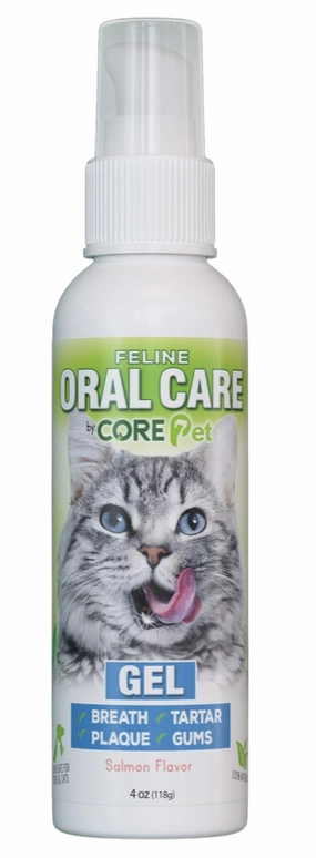 AdorePet Complete Oral Care Salmon Feline Gel 4oz Bottle
