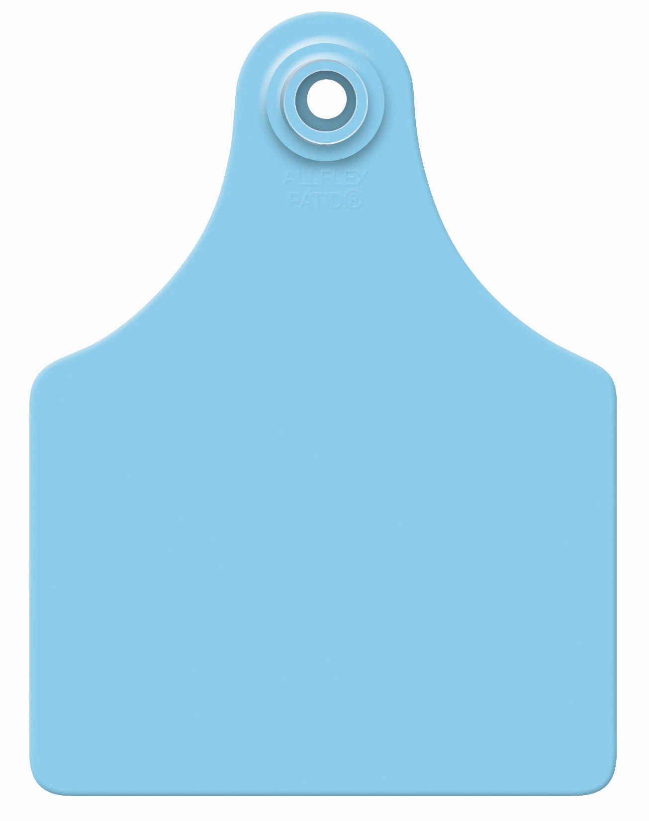Allflex Global Blank 2-Piece Tags, 25 ct