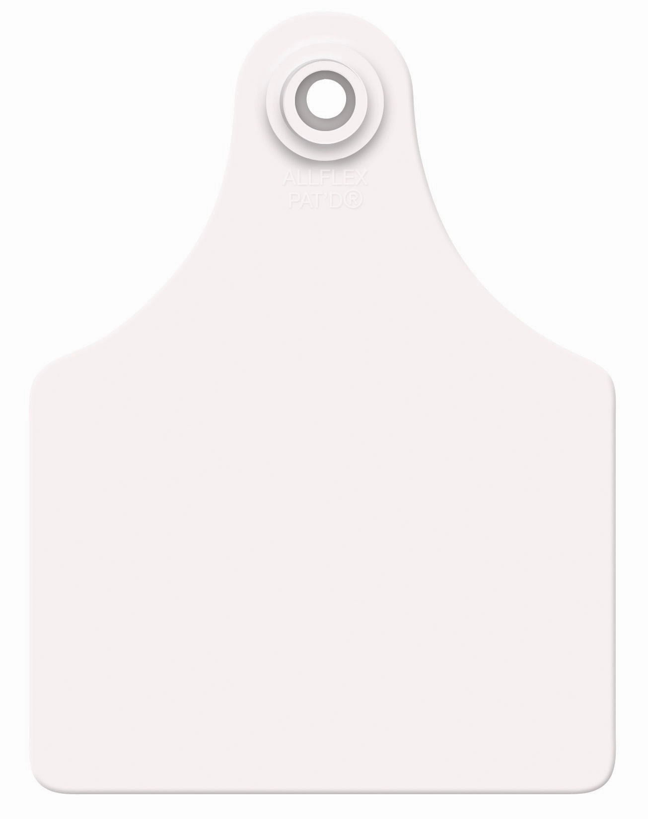 Allflex Global Blank 2-Piece Tags, 25 ct