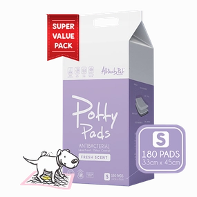 Altimate Pet Potty Pee Pads Antibacterial S 33cm x 45cm - 180pcs