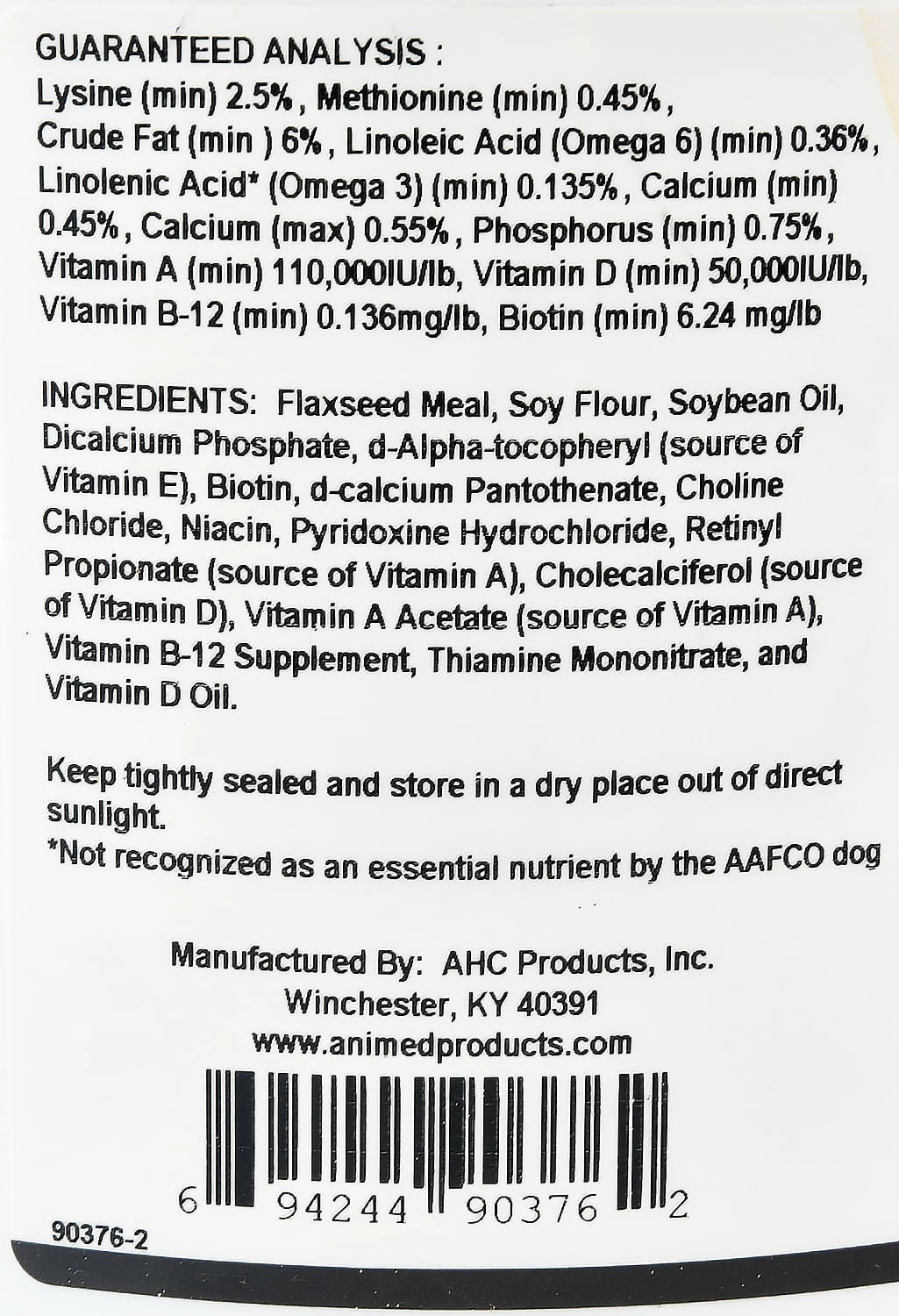 AniVite Conditioning Supplement