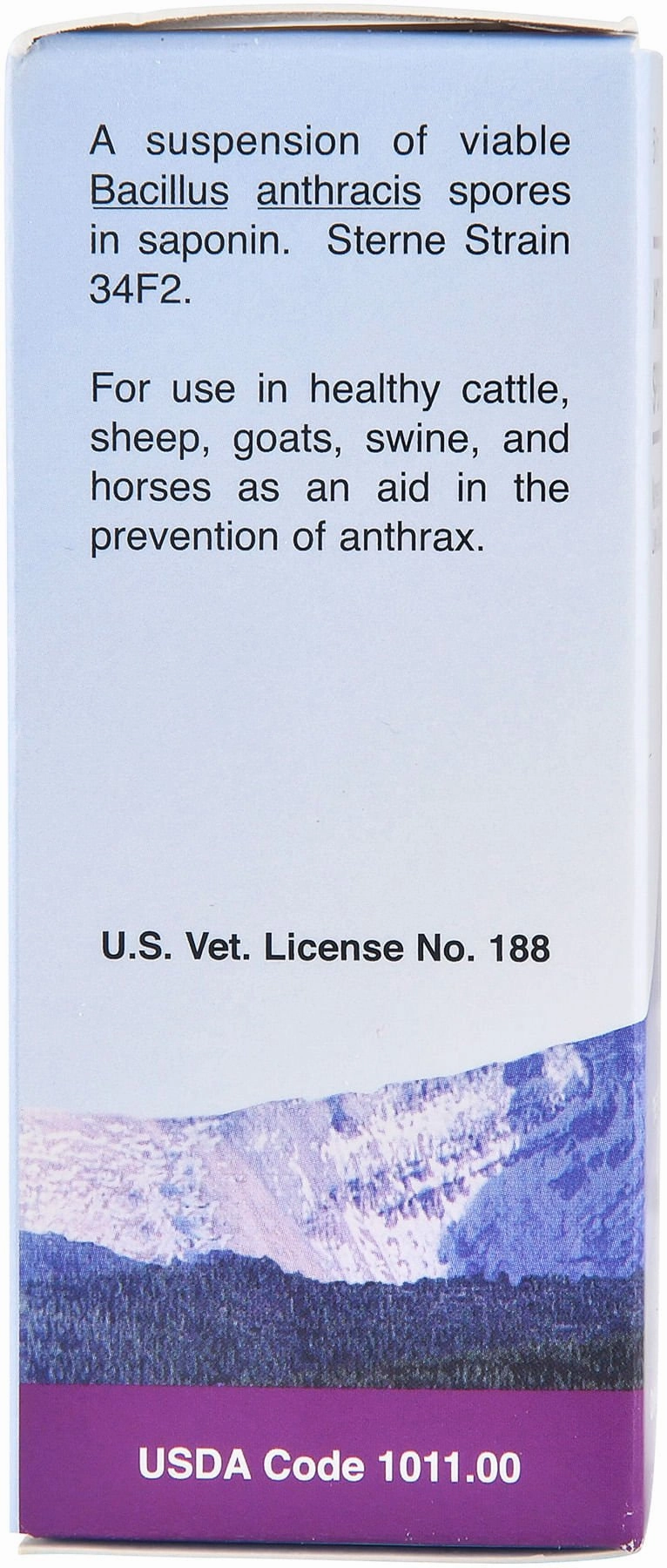 Anthrax Spore Vaccine for Horses & Livestock