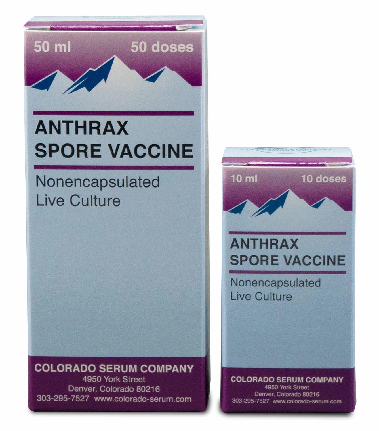 Anthrax Spore Vaccine for Horses & Livestock