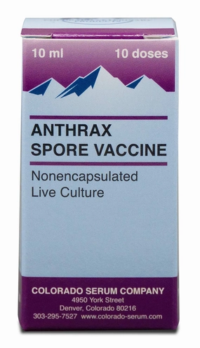Anthrax Spore Vaccine for Horses & Livestock