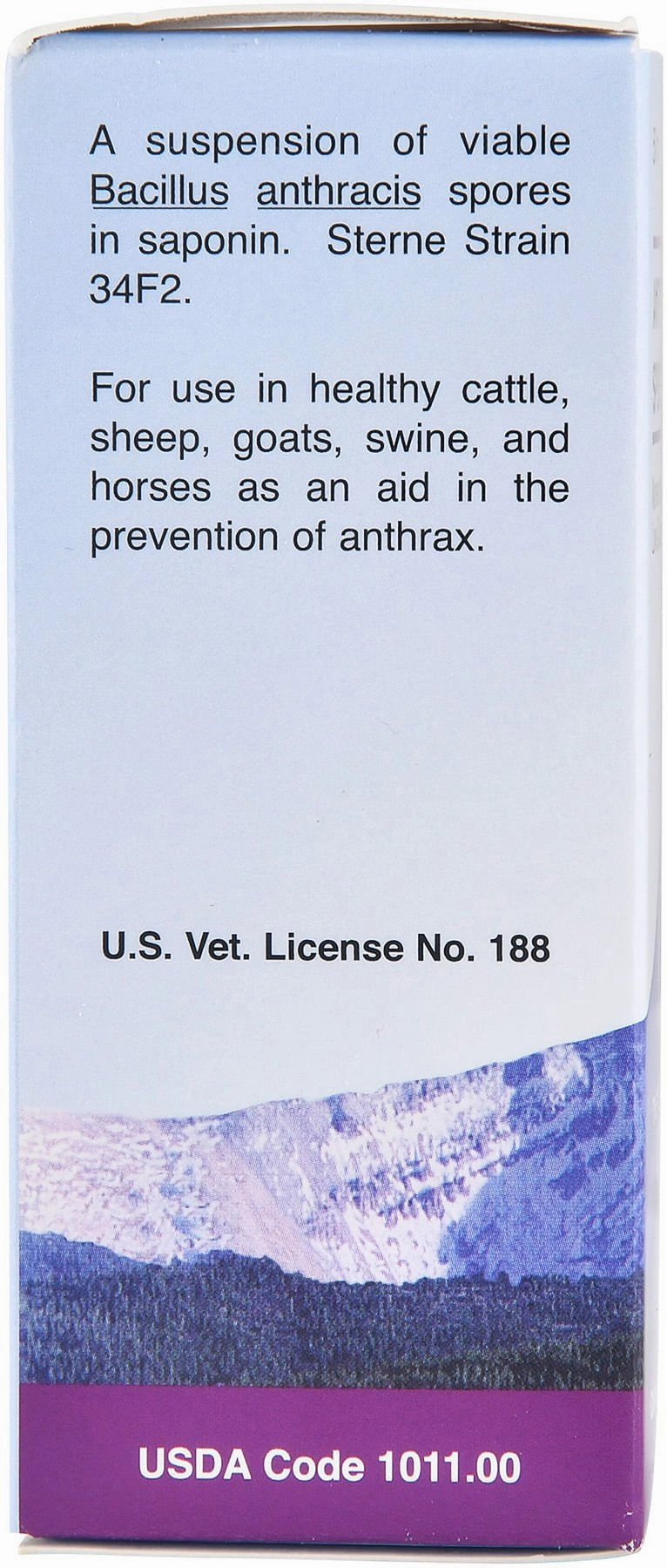 Anthrax Spore Vaccine for Horses & Livestock