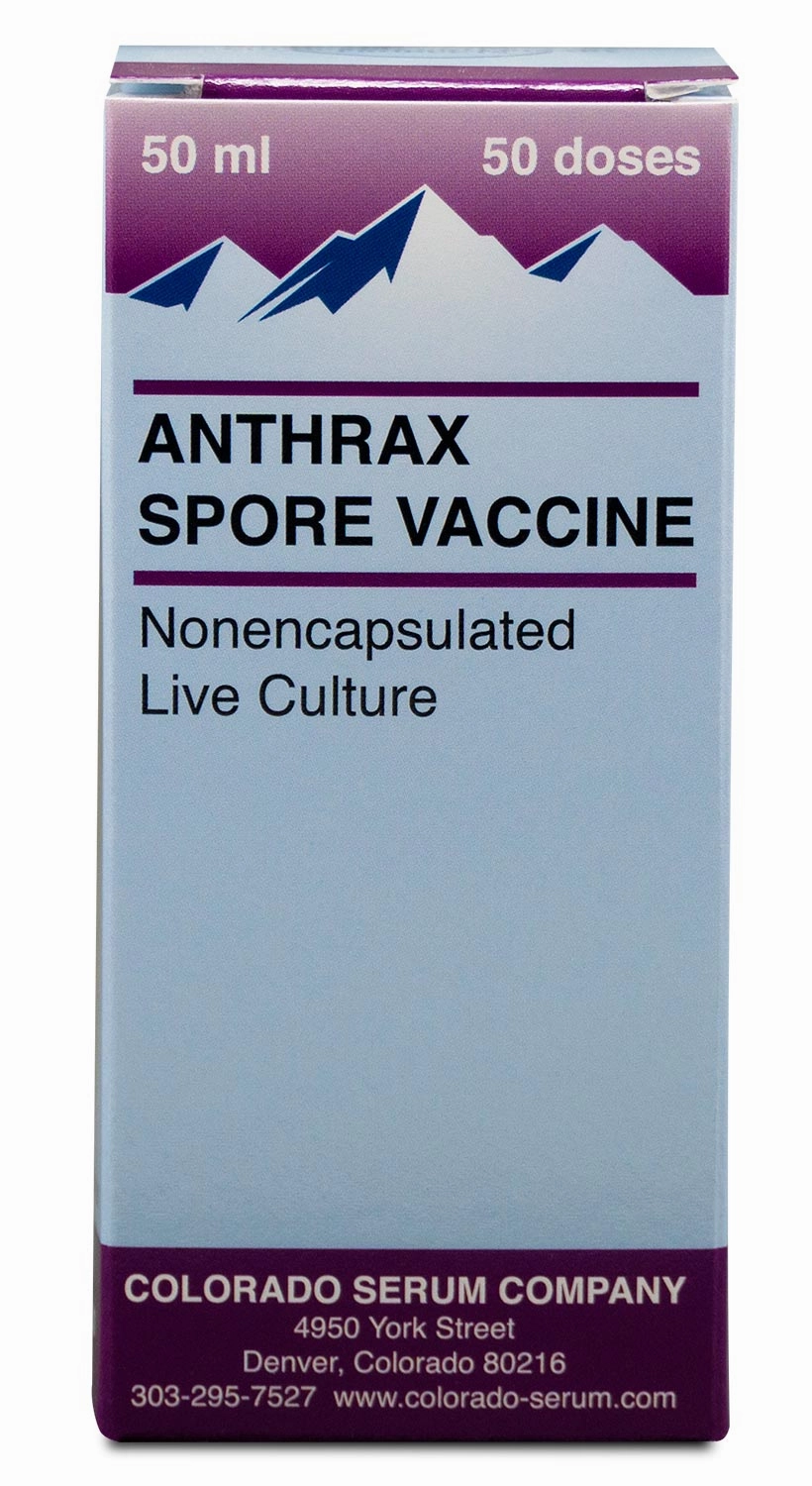Anthrax Spore Vaccine for Horses & Livestock