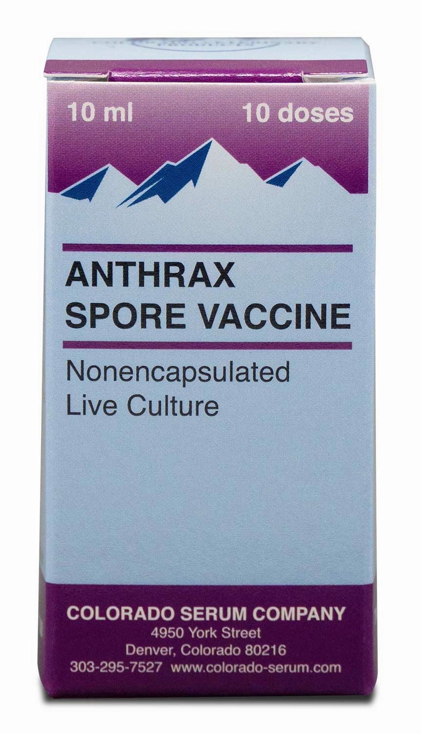 Anthrax Spore Vaccine for Horses & Livestock