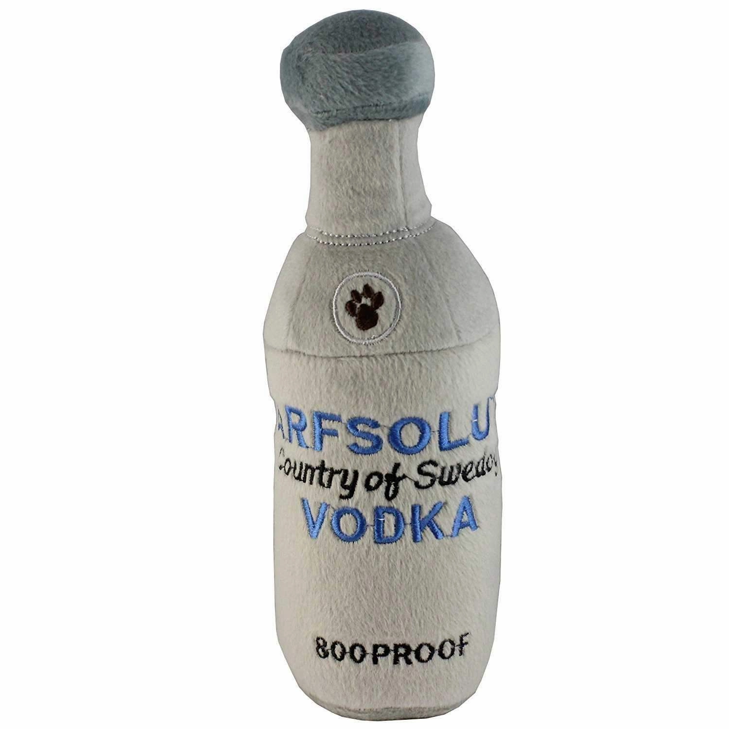 Arfsolut Vodka Plush Dog Toy