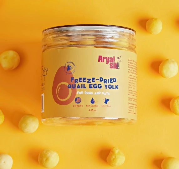Arya Sits Freeze-Dried Egg Yolk Treats 4.68oz