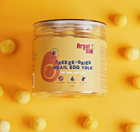 Arya Sits Freeze-Dried Egg Yolk Treats 4.68oz