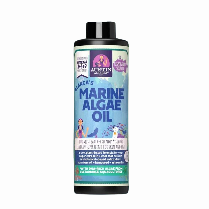 Austin & Kat Blanca's Marine Algae Oil 16oz Bottle