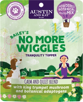 Austin and Kat Meal Enhancing Topper - Bailey's No More Wiggles Tranquility 77g Pouch