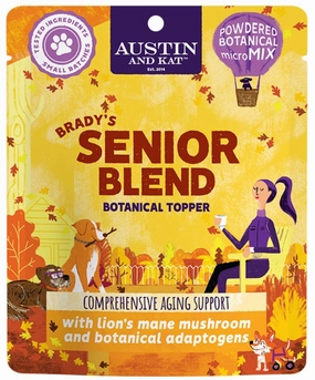 Austin and Kat Meal Enhancing Topper - Brady's Senior Blend 82g Pouch