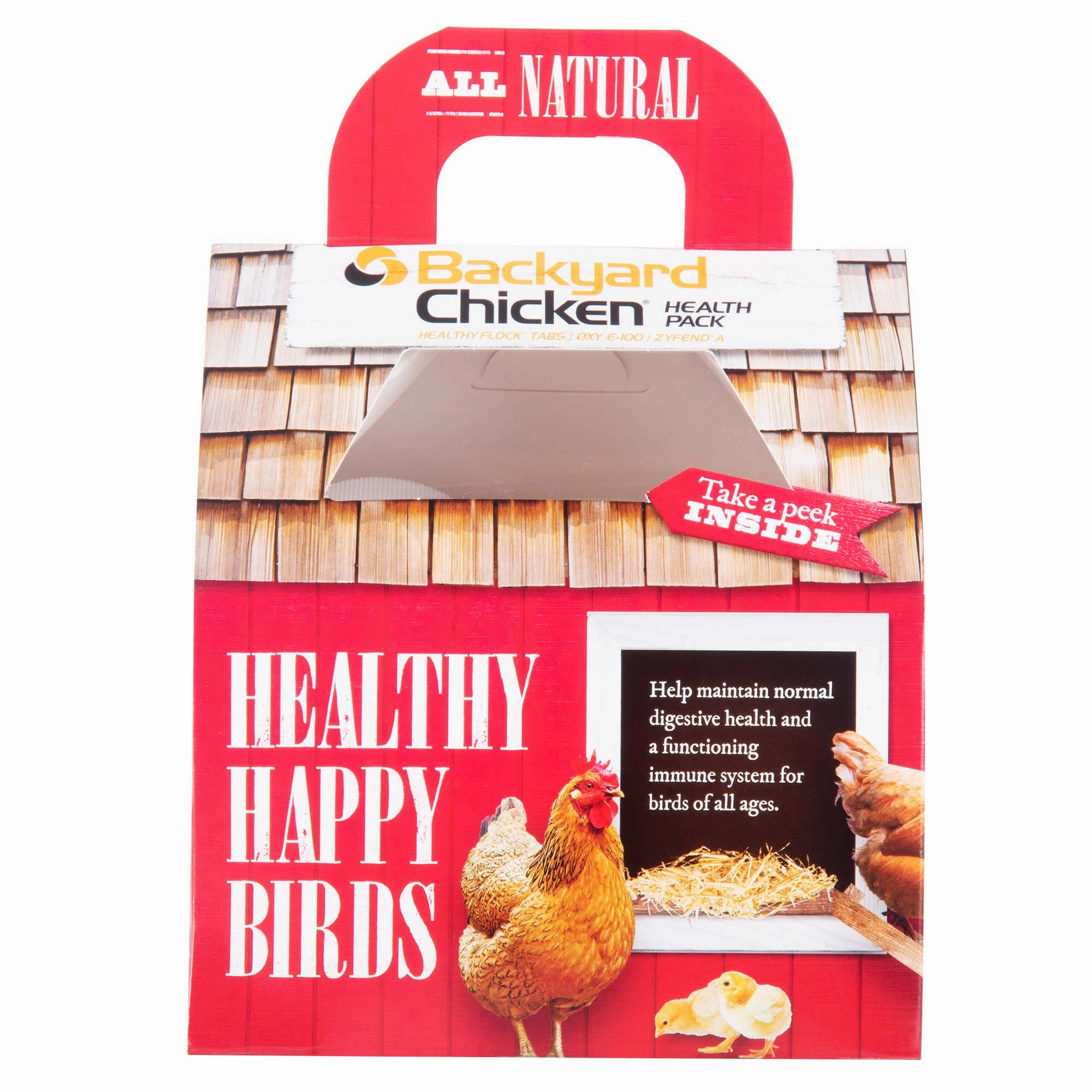 Backyard Chicken 3-Pack Health Pack, supports 25 chicks for 50 days
