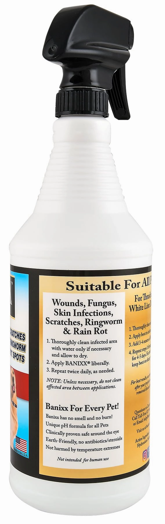 Banixx Horse & Pet Care Antibacterial & Antifungal Spray