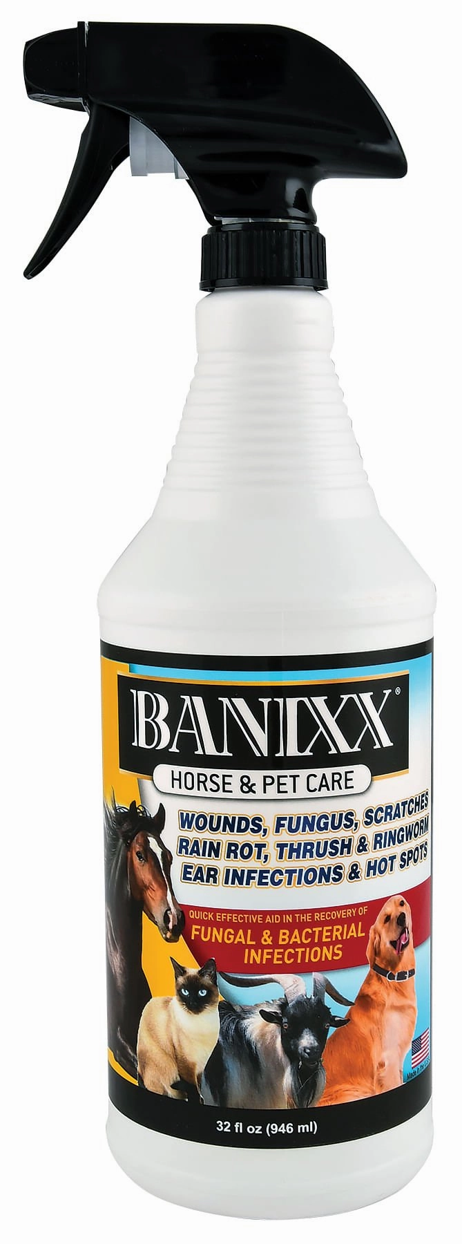 Banixx Horse & Pet Care Antibacterial & Antifungal Spray