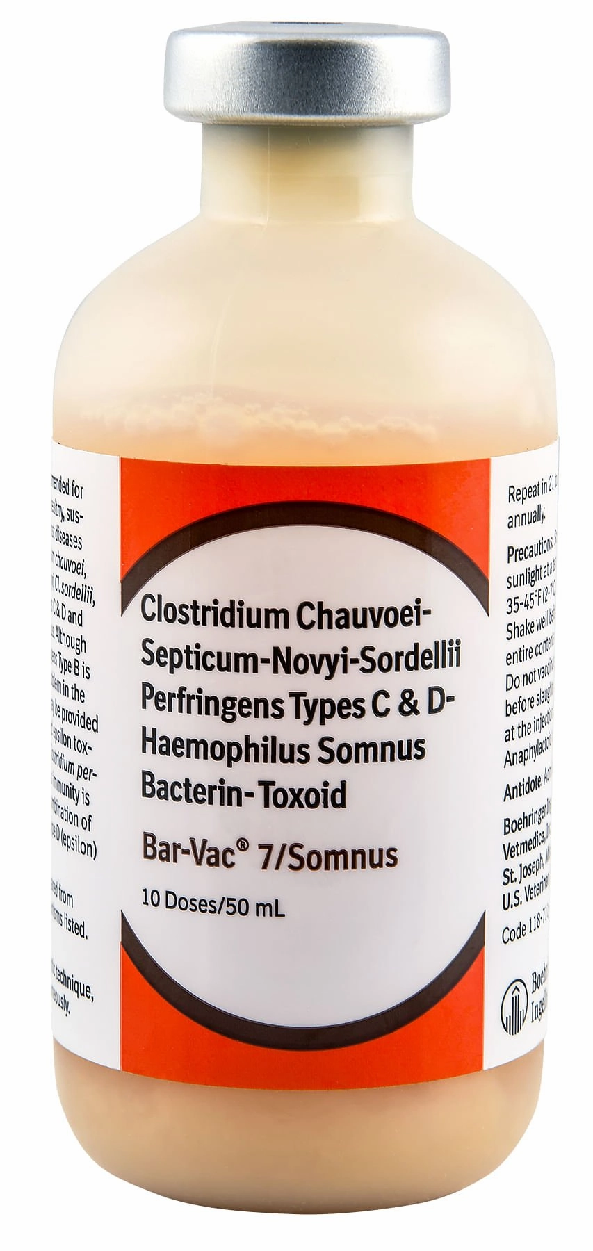 Bar-Vac 7/Somnus Blackleg Cattle Vaccine