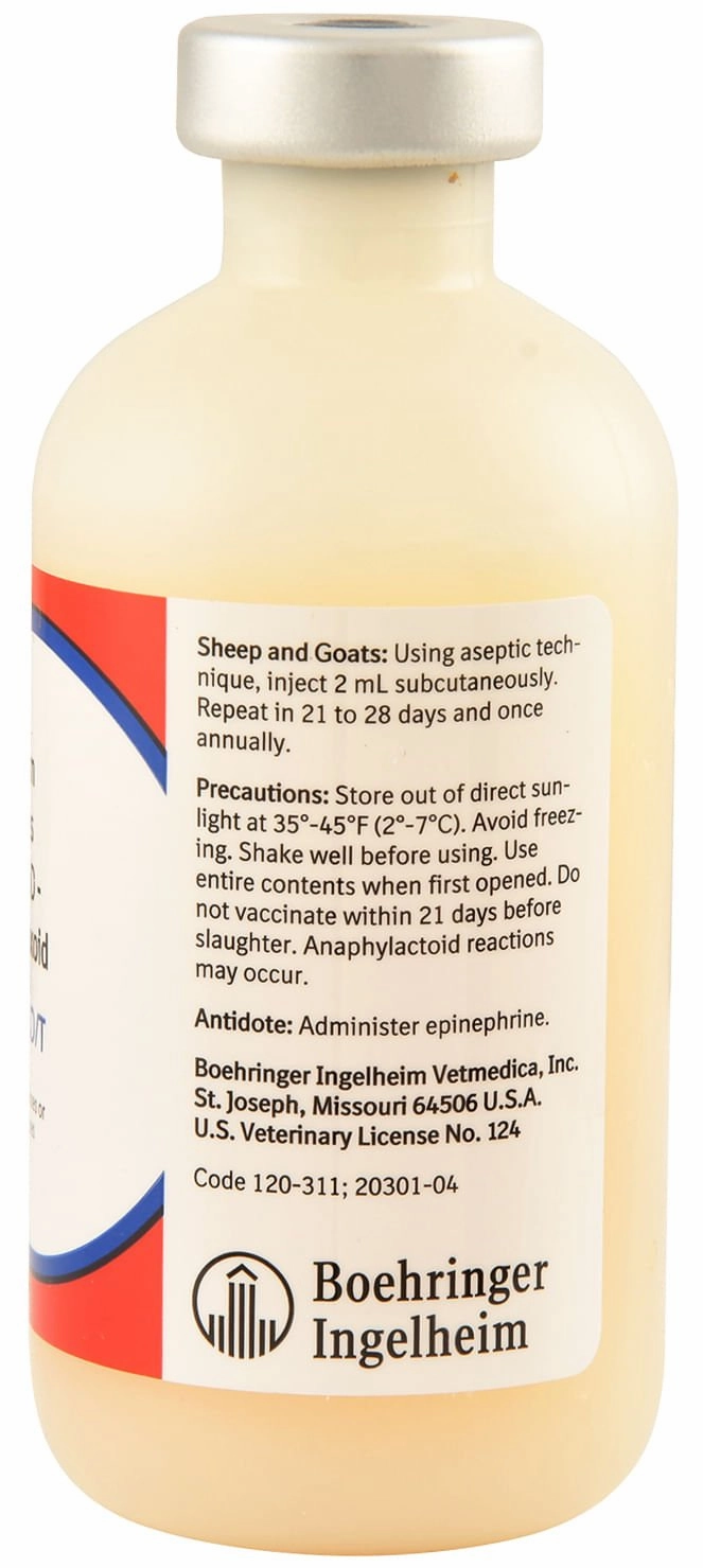 Bar Vac CD/T Vaccine for Cattle, Sheep, & Goats