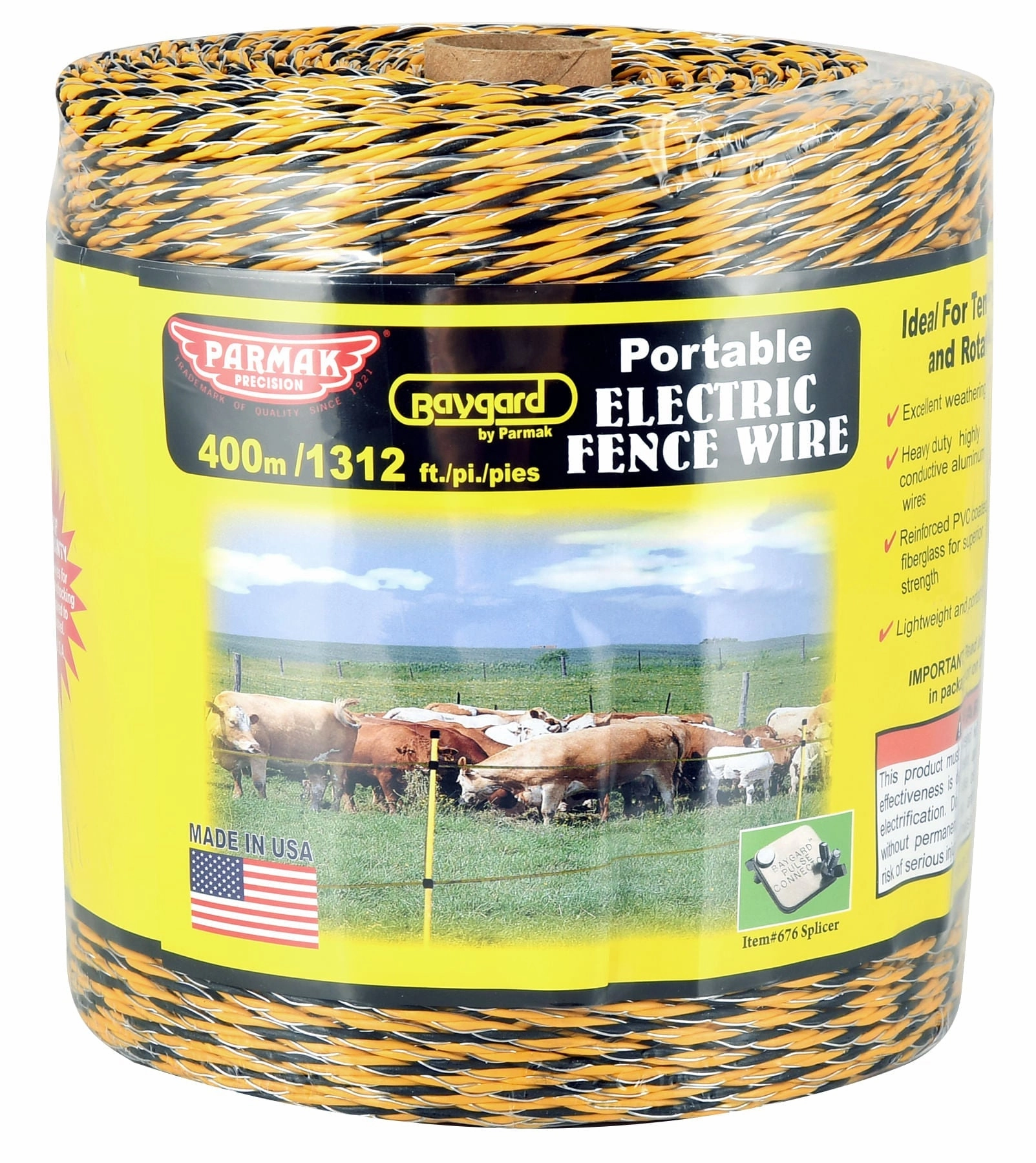 Baygard Heavy Duty Poly Electric Fence Wire