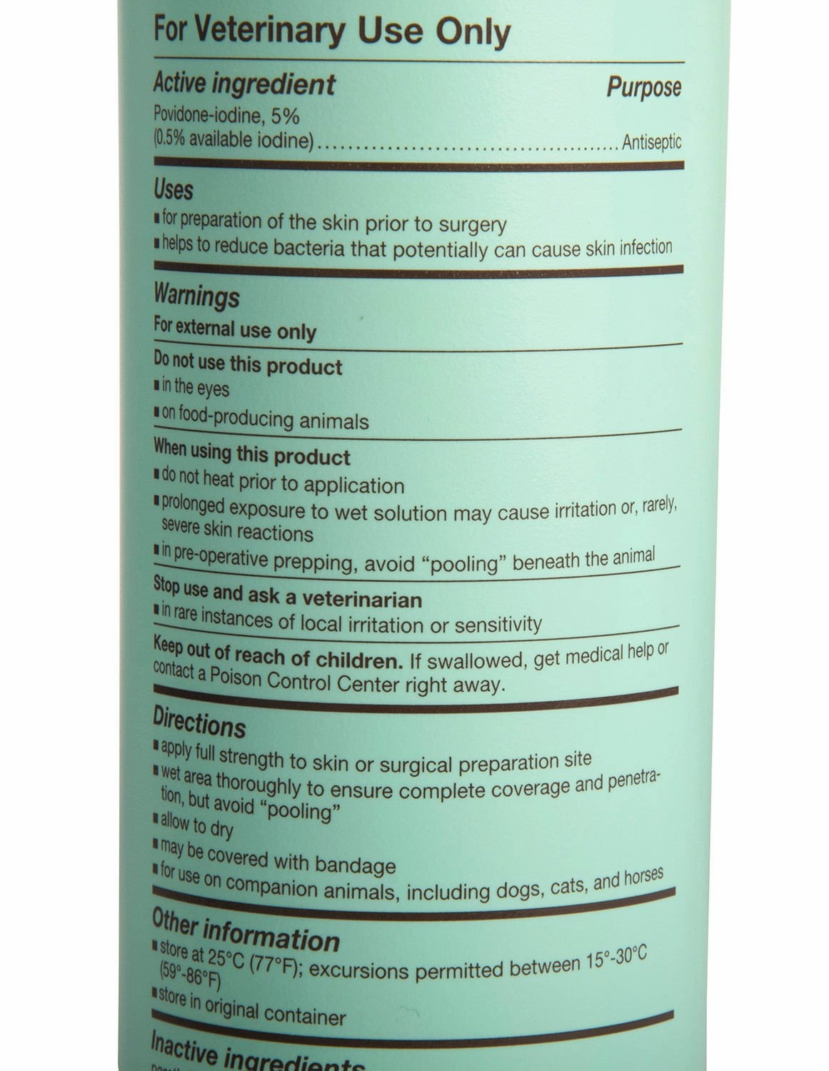 Betadine Solution (Povidone Iodine)