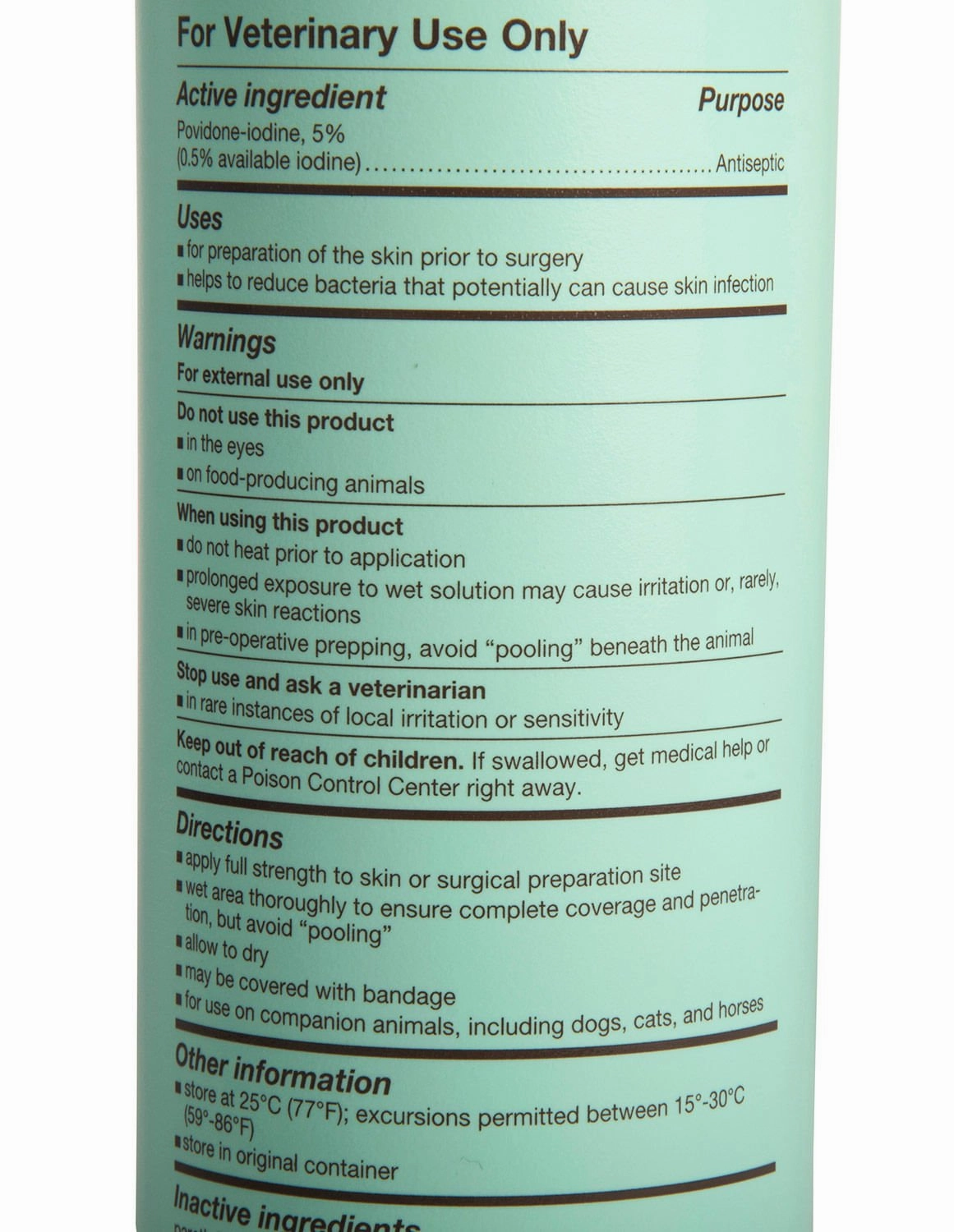Betadine Solution (Povidone Iodine)
