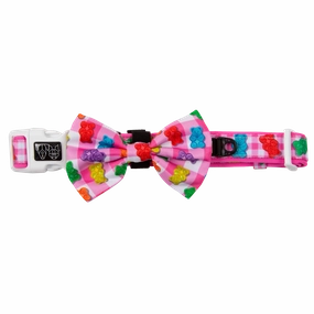 Big & Little Dogs Beary Sweet Collar & Bow Tie