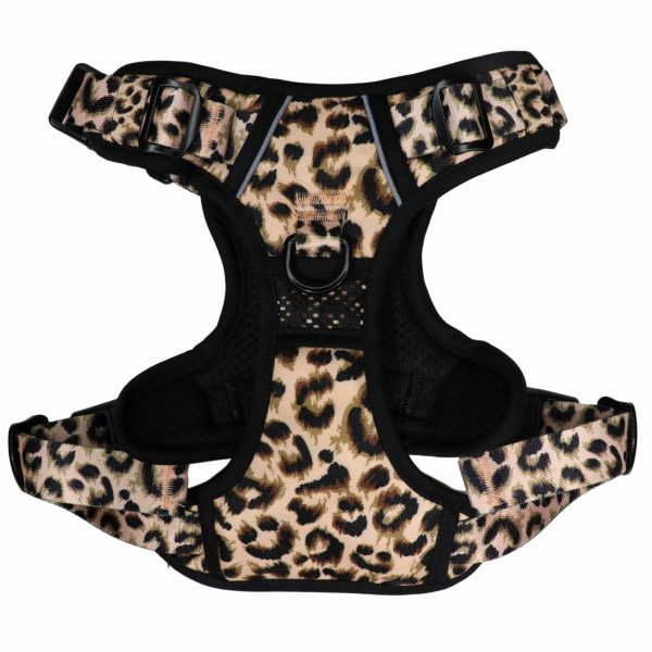 Big & Little Dogs Luxurious Leopard All Rounder Harness