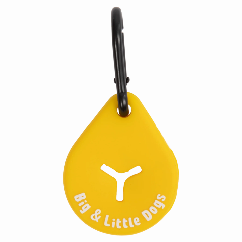 Big & Little Dogs Poop Holder - Yellow