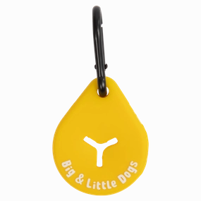 Big & Little Dogs Poop Holder - Yellow