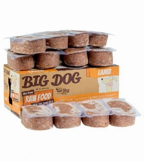 Big Dog Barf Lamb Frozen Raw Dog Food 3kg
