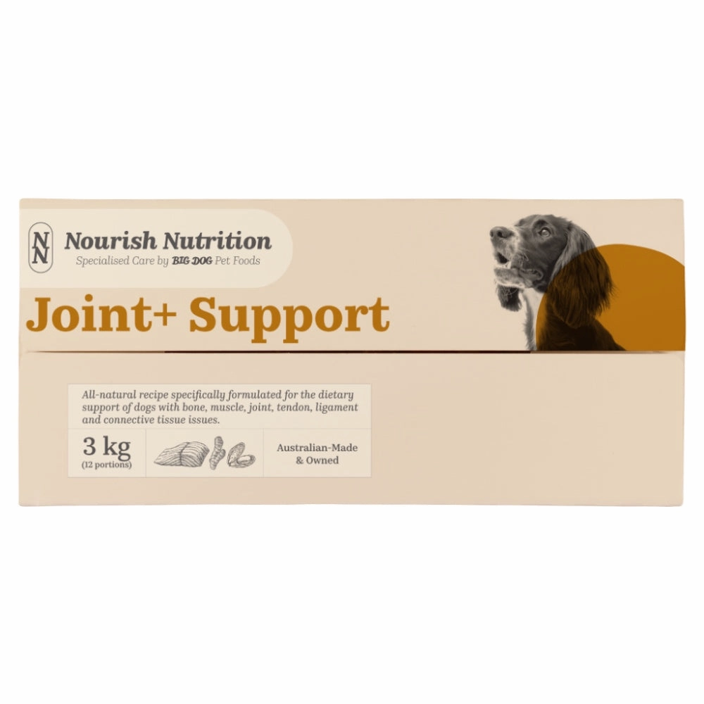 Big Dog Barf Nourish Nutrition Joint  Support Frozen Raw Dog Food 3kg