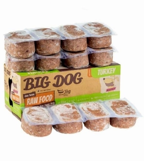 Big Dog Barf Turkey Frozen Raw Dog Food 3kg
