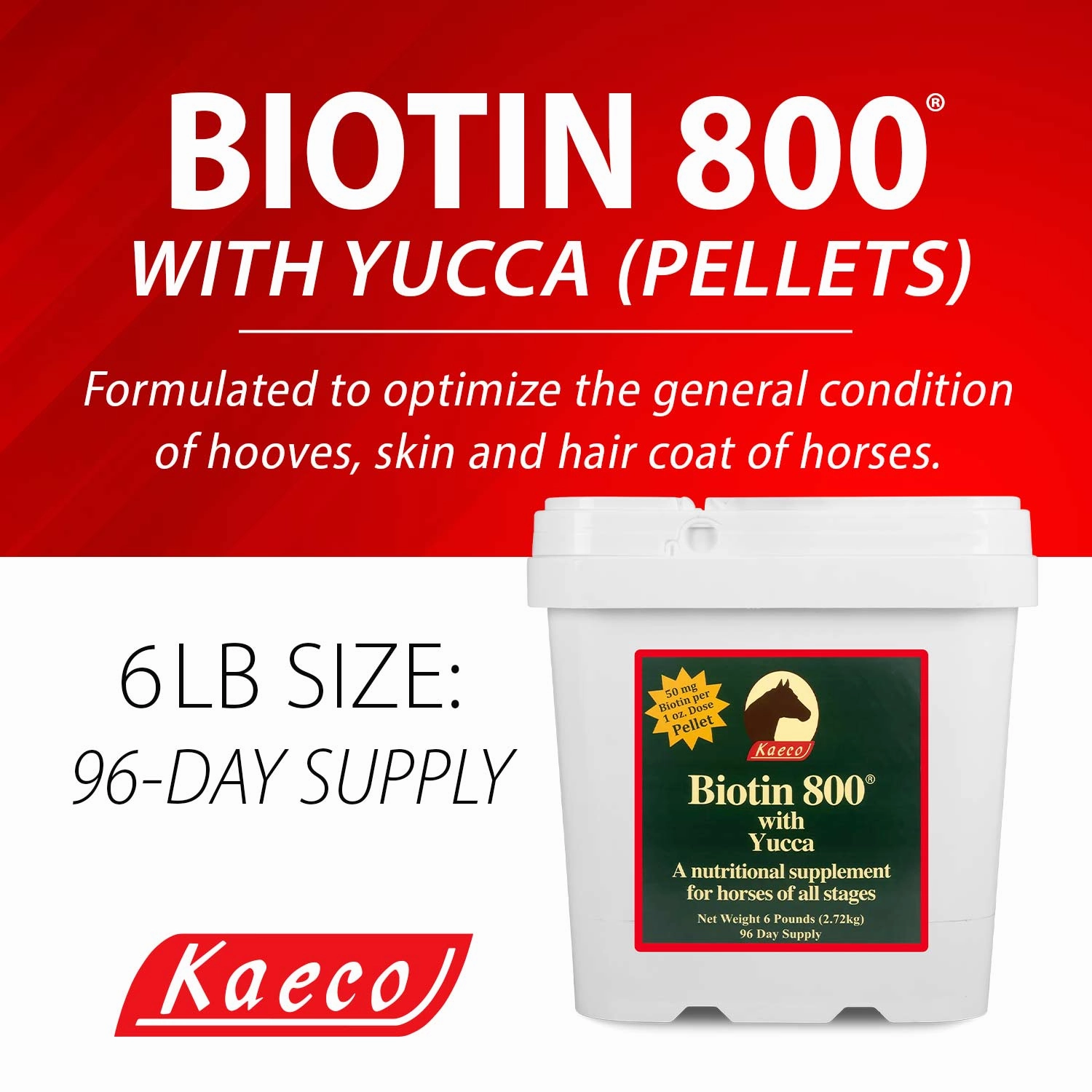 Biotin 800 Pellets Equine Supplement