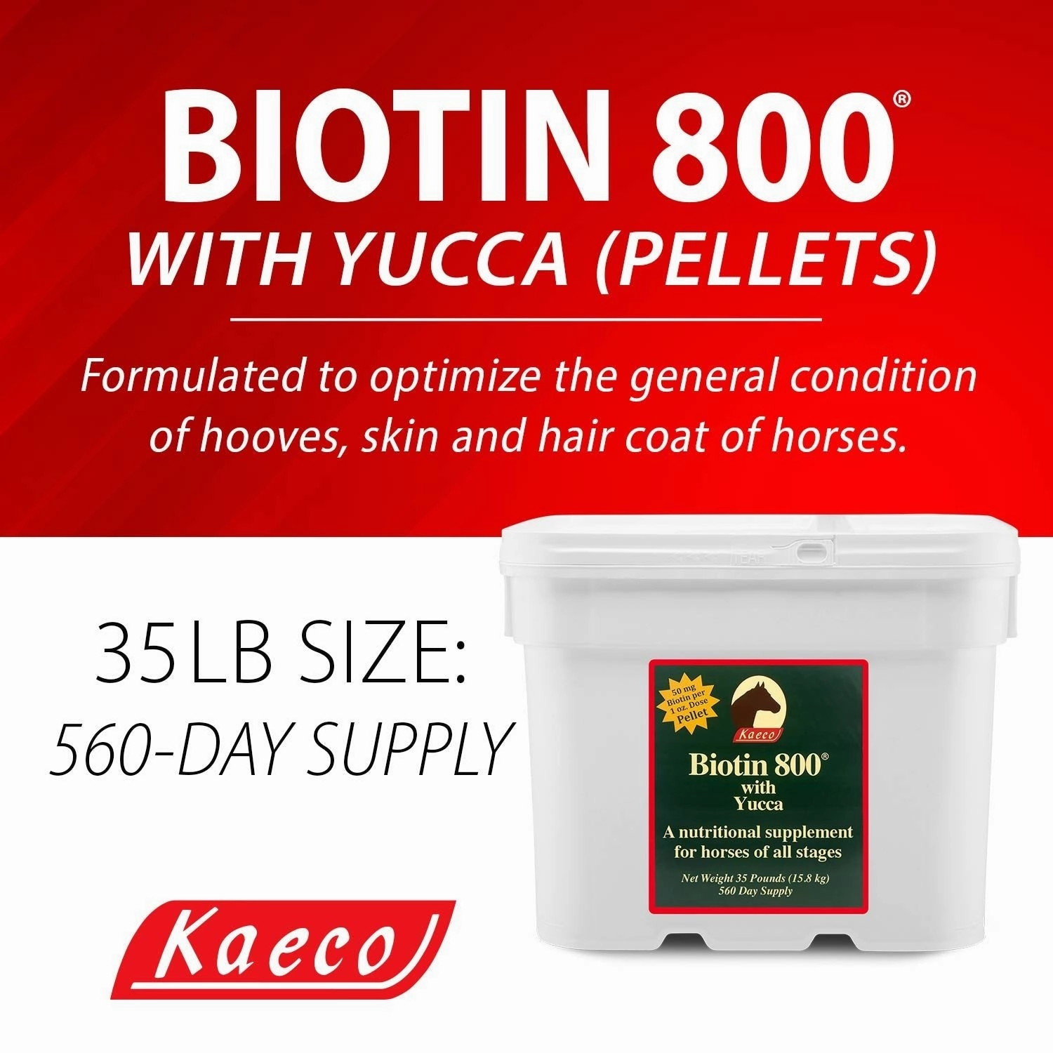 Biotin 800 Pellets Equine Supplement