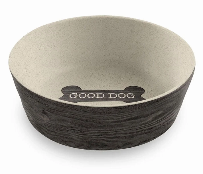 Blackened Wood Bone Bowl