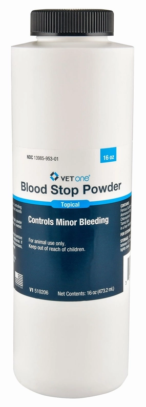 Blood Stop Powder for Animals, 16 oz