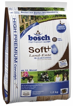 Bosch High Premium Grain Free Soft  Farm Duck & Potato Dry Dog Food 1kg