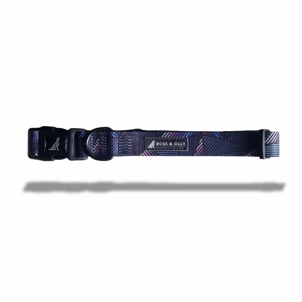 Boss & Olly Dog Collar (Midnight Dreams)