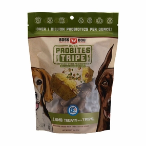Boss Dog Probites Freeze-Dried Raw Lamb Treats with Tripe for Dogs 3oz Bag
