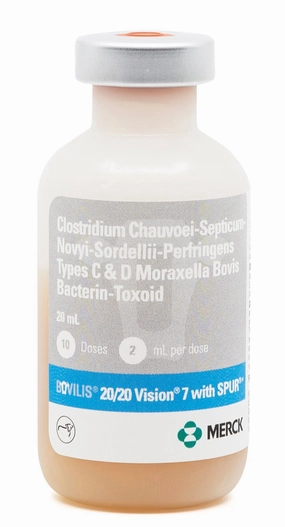 Bovilis 20/20 Vision 7 with Spur Cattle Vaccine