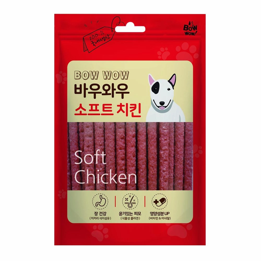 Bow Wow Chicken Jerky Dog Treat 150g