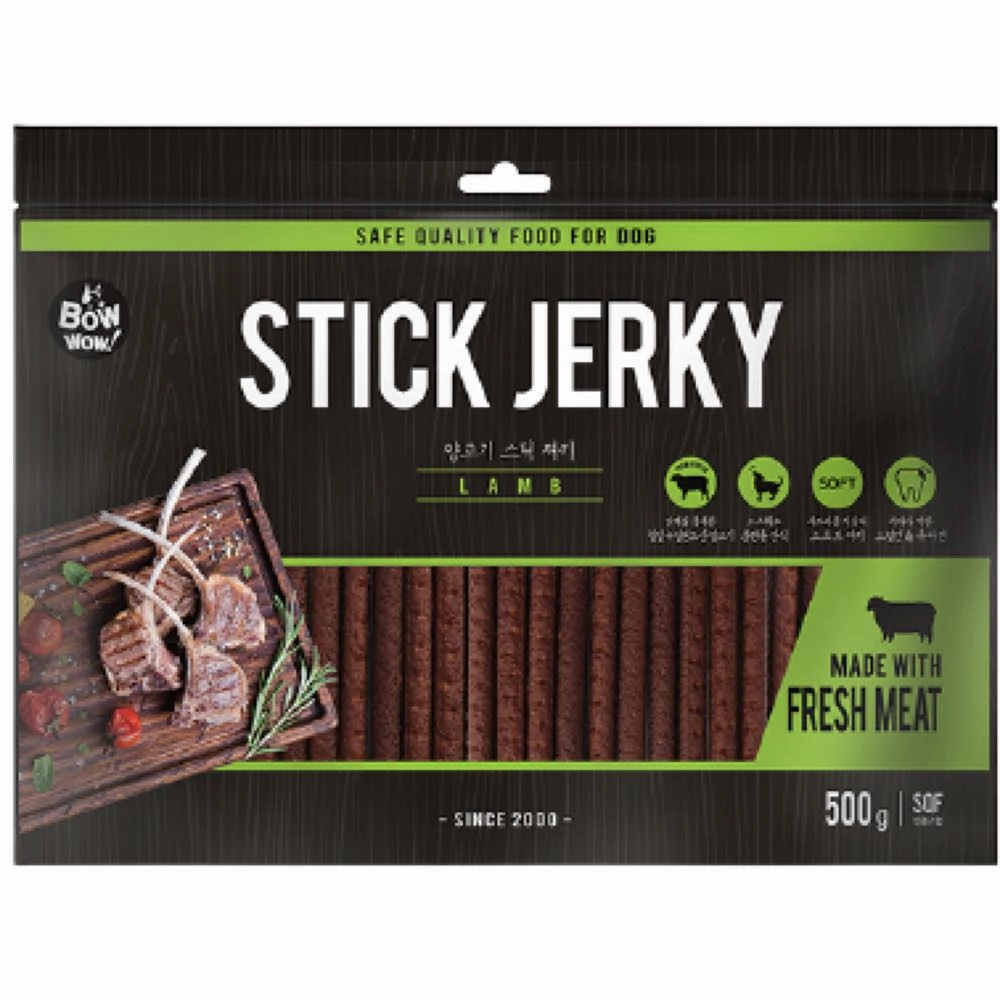 Bow Wow Lamb Stick Jerky Dog Treat