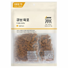 Bow Wow Mumargin Cube Jerky Salmon Dog Treats 800g