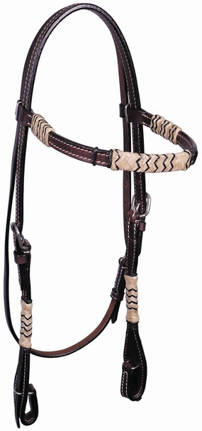 Buffalo Leather Chaparral Browband Headstall